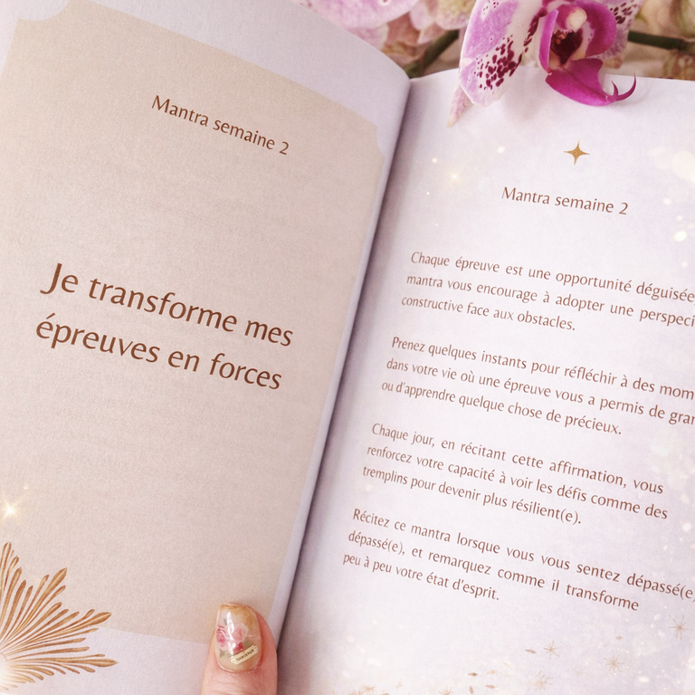 Guide et conseil ; Mantra et affirmation positive